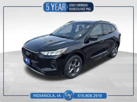 Black 2024 Ford Escape ST-Line for sale in Indianola, IA