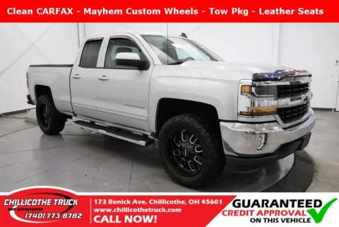 Silver 2018 Chevrolet Silverado 1500 LT for sale in Chillicothe, OH