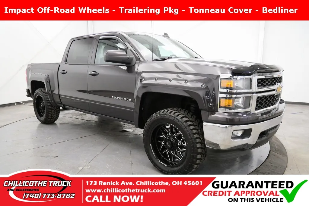 Gray 2015 Chevrolet Silverado 1500 LT for sale in Chillicothe, OH