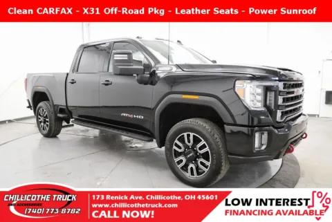 Black 2021 GMC Sierra 2500HD AT4 for sale in Chillicothe, OH