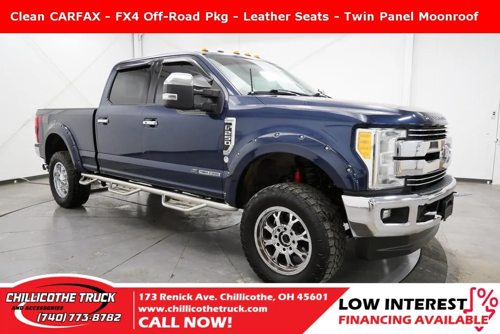Blue 2017 Ford F-250SD Lariat for sale in Chillicothe, OH