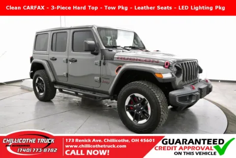 Gray 2019 Jeep Wrangler Unlimited Rubicon for sale in Chillicothe, OH