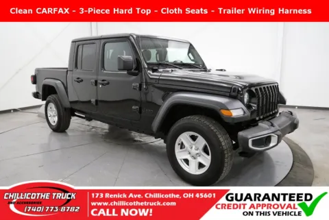 Black 2023 Jeep Gladiator Sport S for sale in Chillicothe, OH