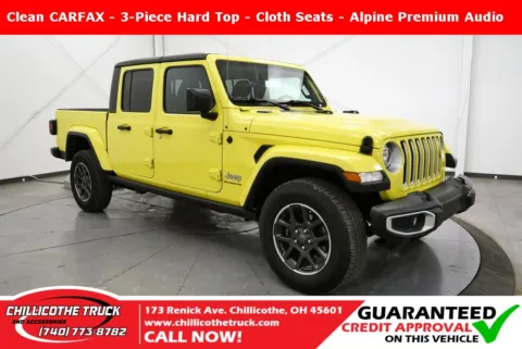 Yellow 2023 Jeep Gladiator Overland for sale in Chillicothe, OH