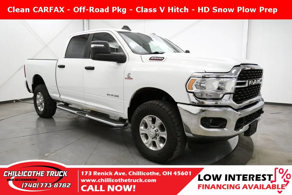 White 2024 Ram 2500 Big Horn for sale in Chillicothe, OH