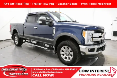 Blue 2017 Ford F-250SD Lariat for sale in Chillicothe, OH