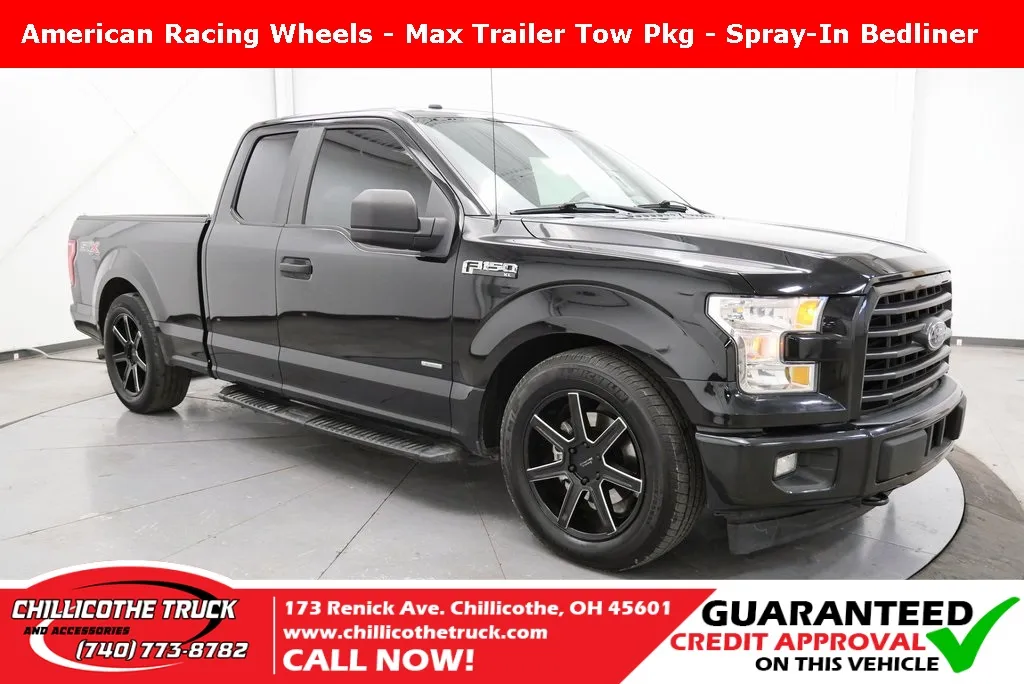 Black 2017 Ford F-150 XL for sale in Chillicothe, OH