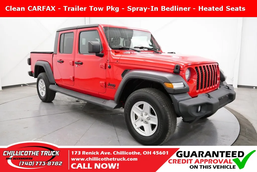 Red 2020 Jeep Gladiator Sport for sale in Chillicothe, OH