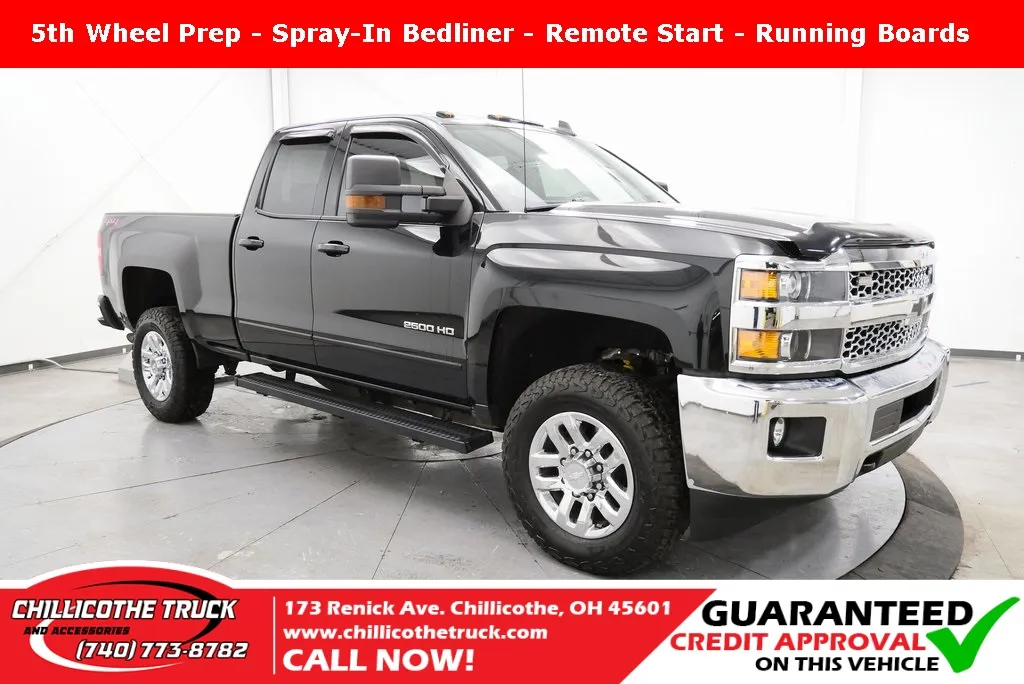 Black 2019 Chevrolet Silverado 2500HD LT for sale in Chillicothe, OH