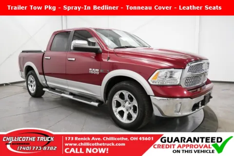 Red 2015 Ram 1500 Laramie for sale in Chillicothe, OH