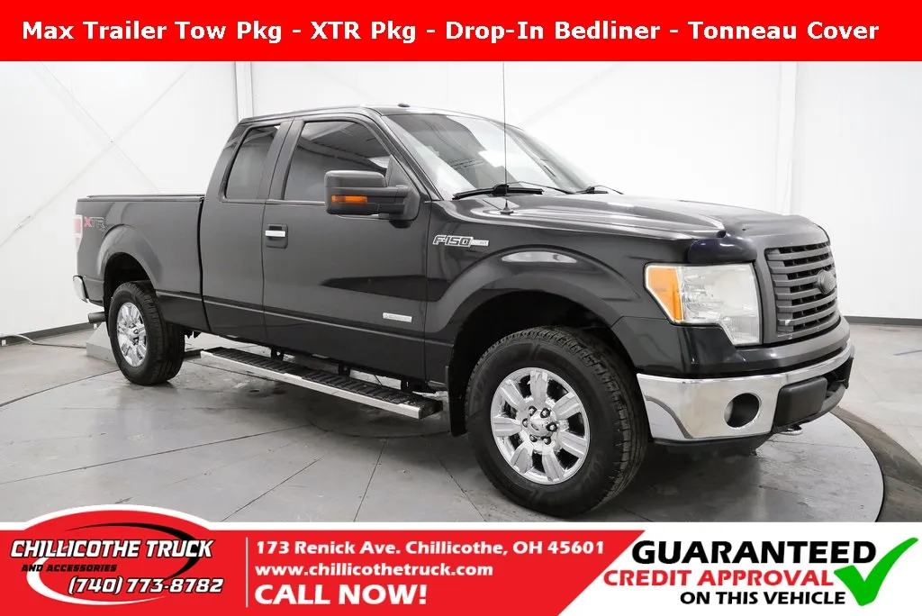 Black 2011 Ford F-150 XLT for sale in Chillicothe, OH
