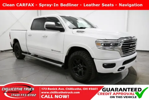 White 2022 Ram 1500 Laramie Longhorn for sale in Chillicothe, OH