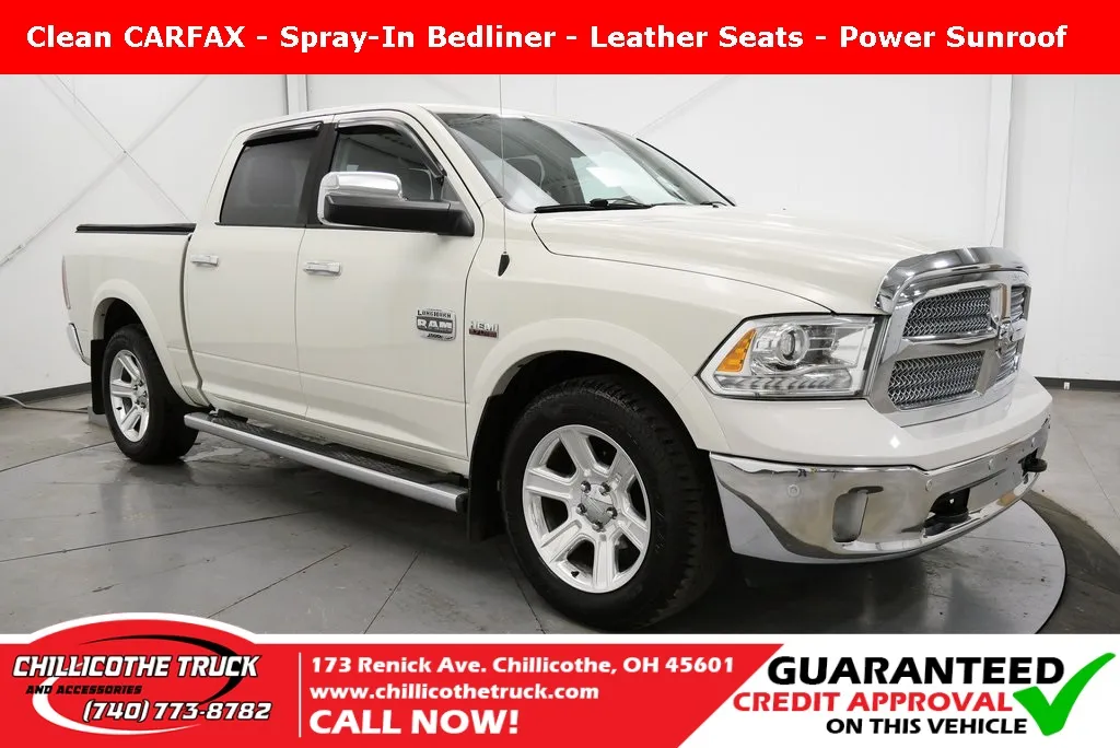White 2017 Ram 1500 Laramie Longhorn for sale in Chillicothe, OH