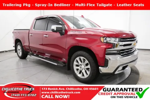 Red 2022 Chevrolet Silverado 1500 LTD LTZ for sale in Chillicothe, OH