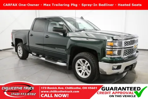 Green 2015 Chevrolet Silverado 1500 LT for sale in Chillicothe, OH