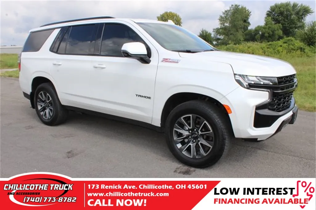 White 2023 Chevrolet Tahoe Z71 for sale in Chillicothe, OH