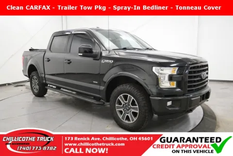 Black 2015 Ford F-150 XLT for sale in Chillicothe, OH