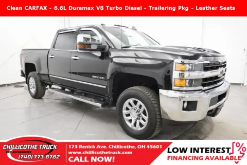 Black 2019 Chevrolet Silverado 2500HD LTZ for sale in Chillicothe, OH