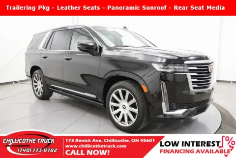 Black 2021 Cadillac Escalade Premium Luxury Platinum for sale in Chillicothe, OH