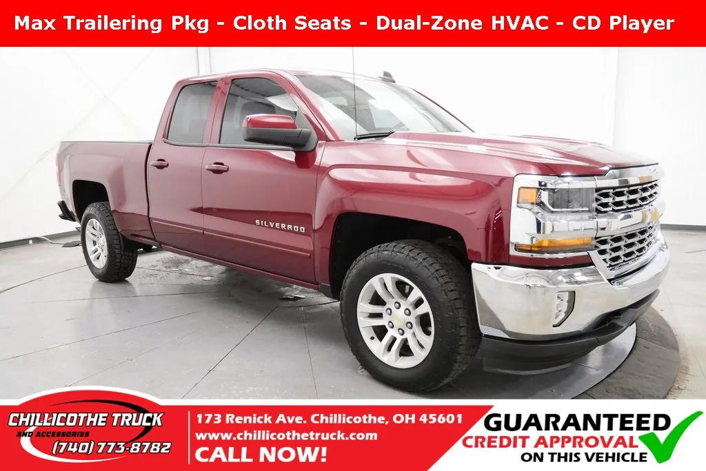 Red 2017 Chevrolet Silverado 1500 LT for sale in Chillicothe, OH
