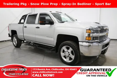 Silver 2019 Chevrolet Silverado 2500HD Work Truck for sale in Chillicothe, OH