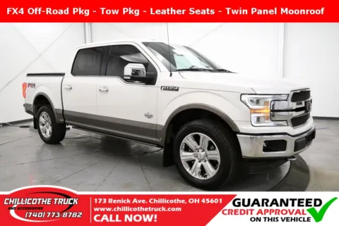White 2018 Ford F-150 King Ranch for sale in Chillicothe, OH