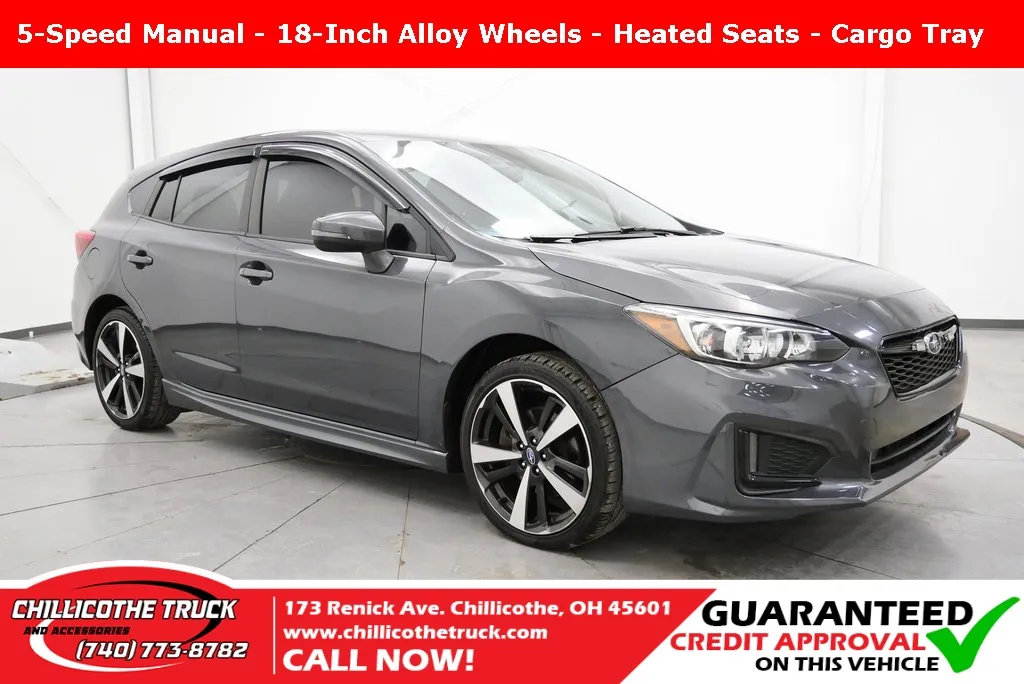 Gray 2019 Subaru Impreza 2.0i Sport for sale in Chillicothe, OH
