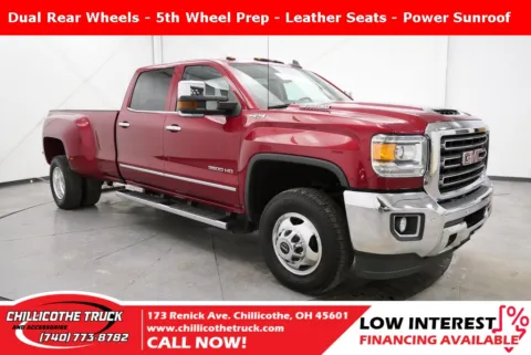 Red 2018 GMC Sierra 3500HD SLT for sale in Chillicothe, OH