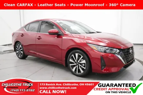 Red 2024 Nissan Sentra SV for sale in Chillicothe, OH