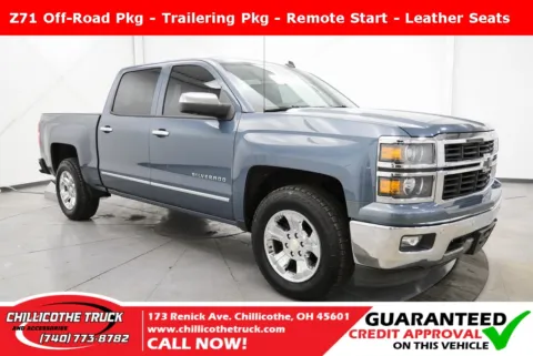 Gray 2014 Chevrolet Silverado 1500 LTZ for sale in Chillicothe, OH