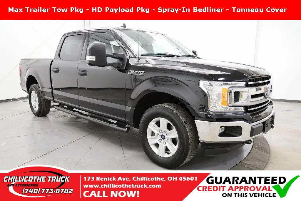 Black 2019 Ford F-150 XLT for sale in Chillicothe, OH