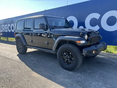 Black 2021 Jeep Wrangler Unlimited Willys for sale in Chillicothe, OH