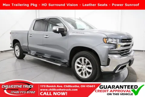 Gray 2019 Chevrolet Silverado 1500 LTZ for sale in Chillicothe, OH