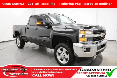 Black 2017 Chevrolet Silverado 2500HD LT for sale in Chillicothe, OH