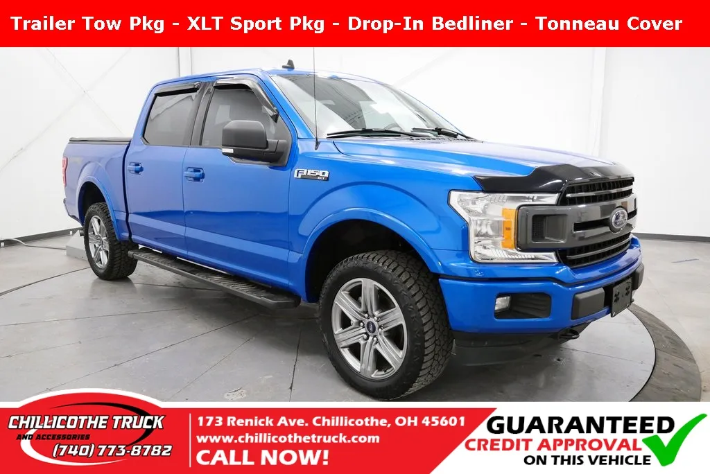 Blue 2019 Ford F-150 XLT for sale in Chillicothe, OH