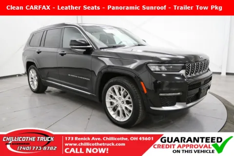 Black 2021 Jeep Grand Cherokee L Summit for sale in Chillicothe, OH