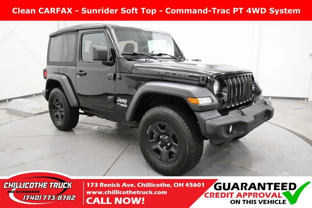 Black 2021 Jeep Wrangler Sport for sale in Chillicothe, OH