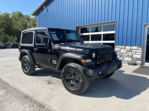 Black 2021 Jeep Wrangler Sport for sale in Chillicothe, OH