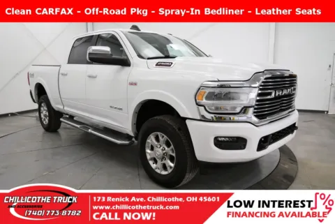 White 2021 Ram 2500 Laramie for sale in Chillicothe, OH