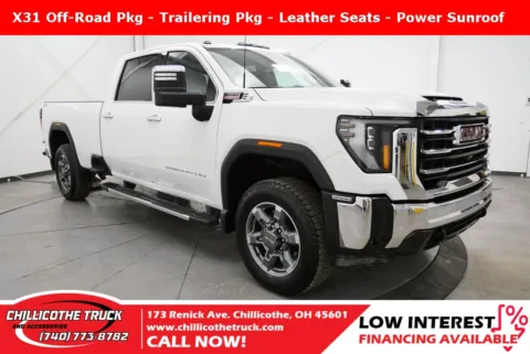 White 2025 GMC Sierra 3500HD SLT for sale in Chillicothe, OH