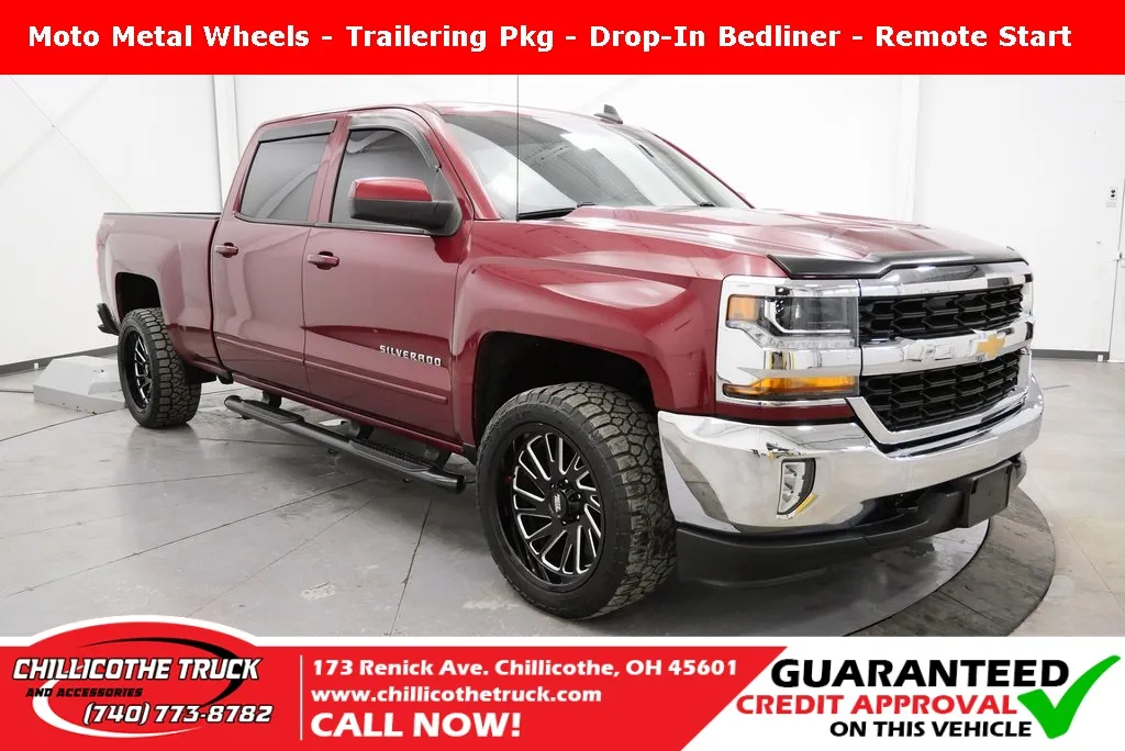 Red 2017 Chevrolet Silverado 1500 LT for sale in Chillicothe, OH