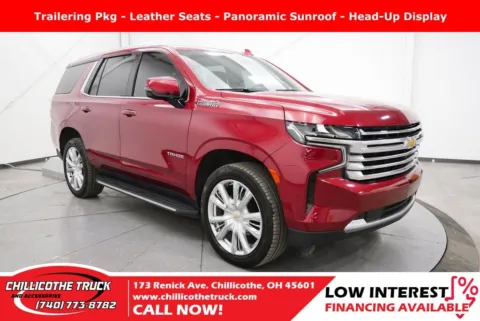 Red 2023 Chevrolet Tahoe High Country for sale in Chillicothe, OH