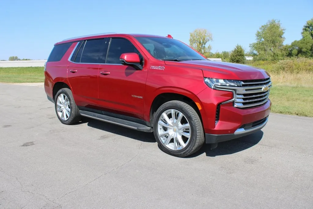 Red 2023 Chevrolet Tahoe High Country for sale in Chillicothe, OH