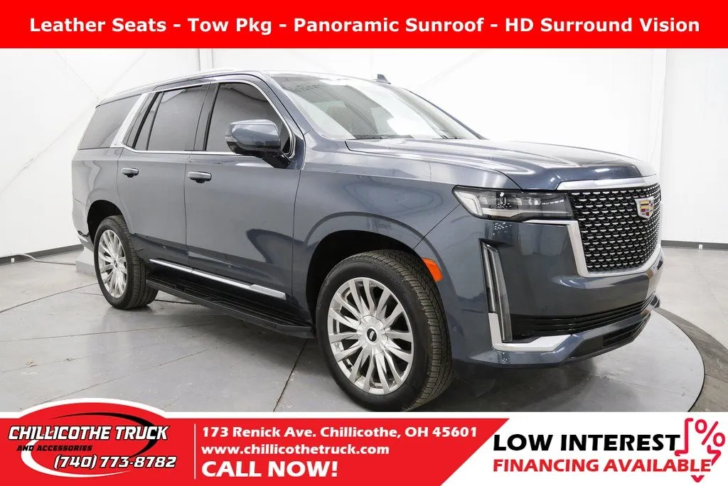 Gray 2021 Cadillac Escalade Premium Luxury for sale in Chillicothe, OH