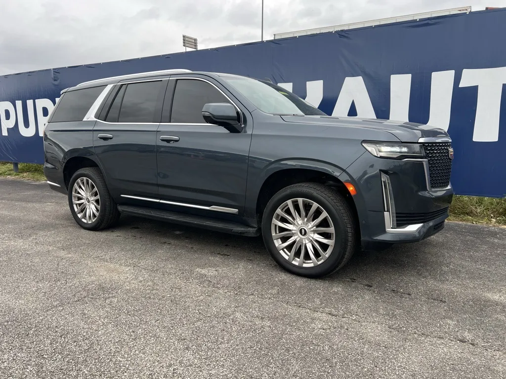 Gray 2021 Cadillac Escalade Premium Luxury for sale in Chillicothe, OH