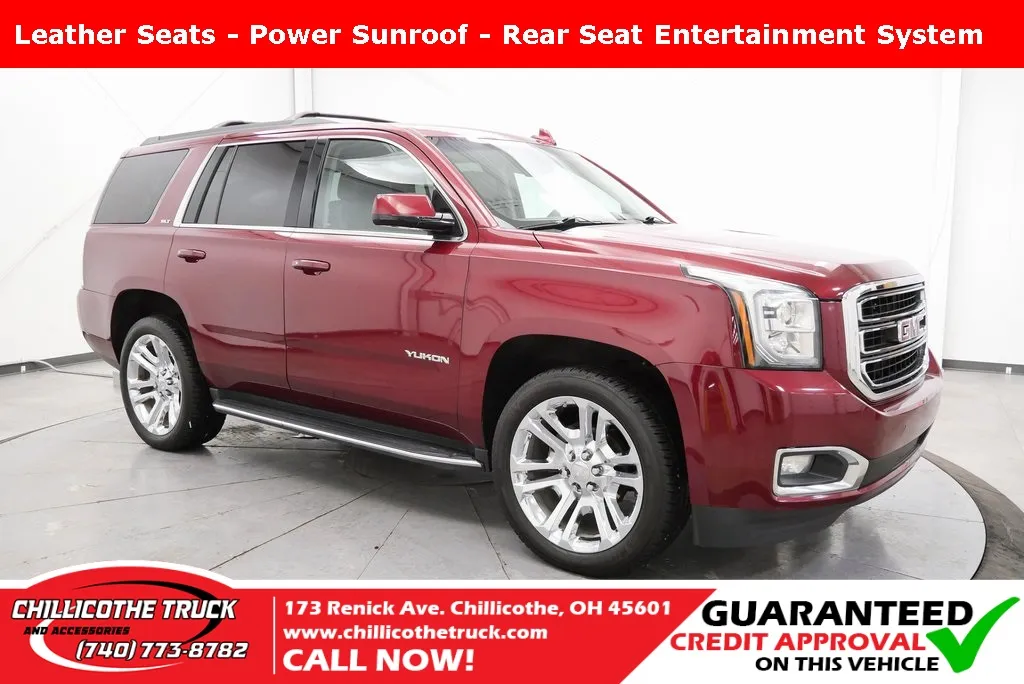 Red 2018 GMC Yukon SLT for sale in Chillicothe, OH