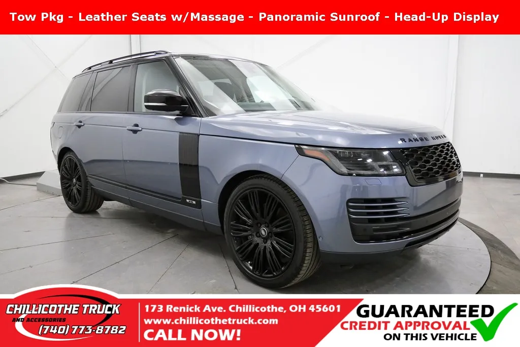 Blue 2019 Land Rover Range Rover 5.0L V8 Supercharged for sale in Chillicothe, OH