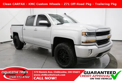 Silver 2017 Chevrolet Silverado 1500 LT for sale in Chillicothe, OH