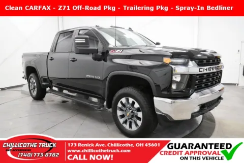 Black 2021 Chevrolet Silverado 2500HD LT for sale in Chillicothe, OH