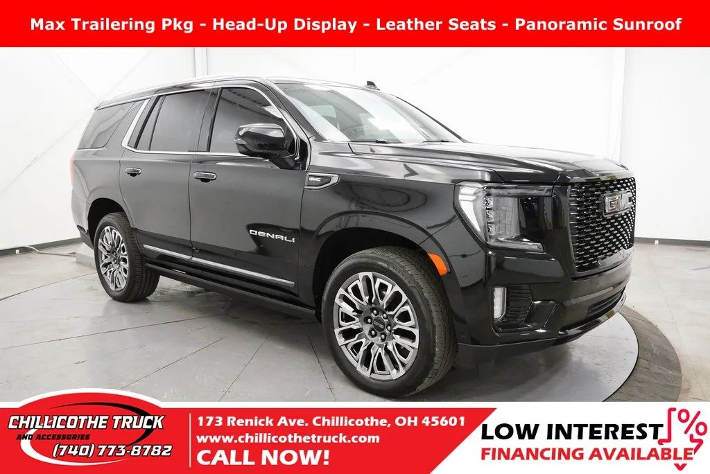 Black 2024 GMC Yukon Denali Ultimate for sale in Chillicothe, OH